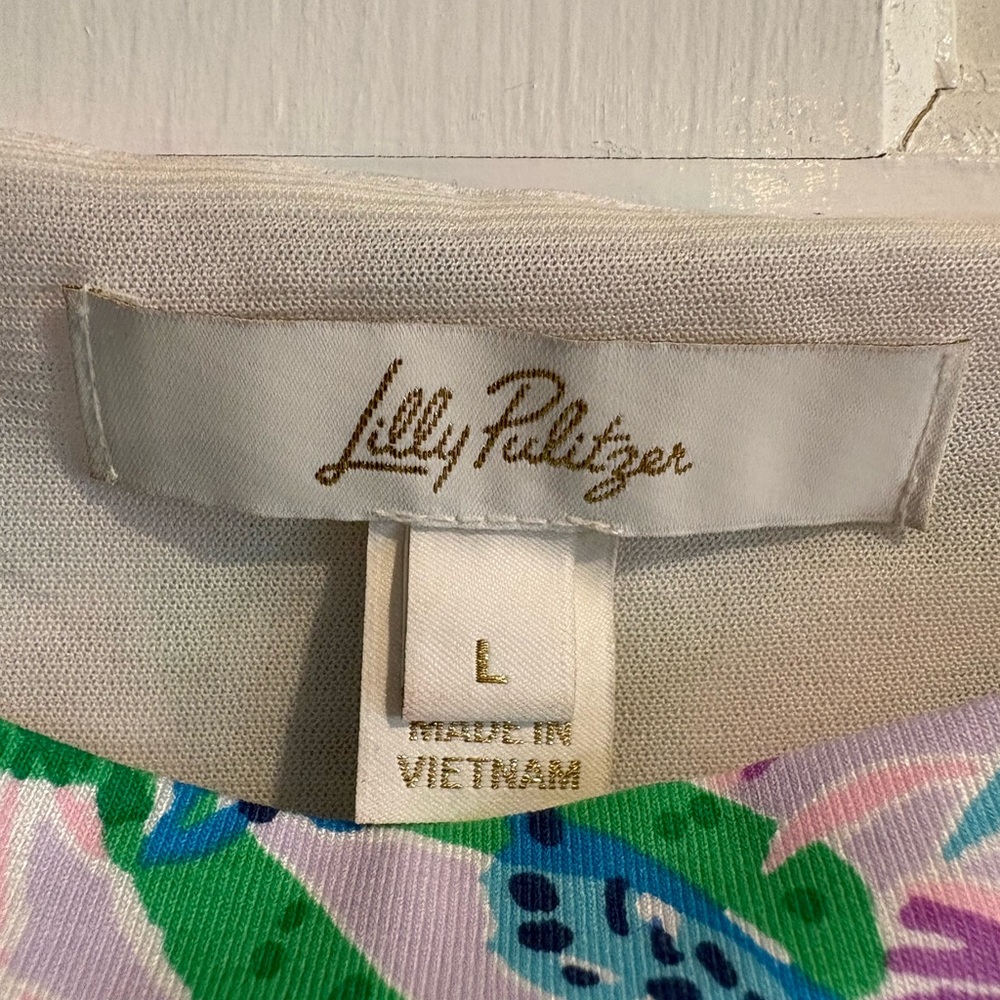 Lilly Pulitzer Multicolor Floral tank top - Picture 4 of 4